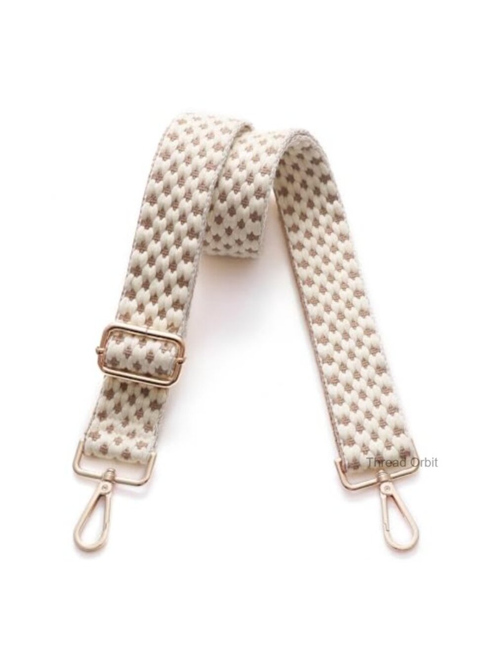 Wide Cotton Canvas Crossbody Purse Strap Replacement Adjustable Shoulder Bag